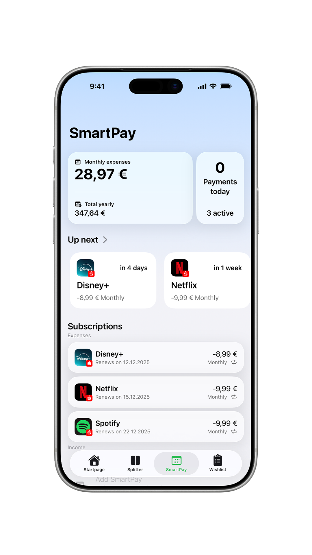 Financial App Dashboard
